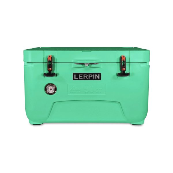 Lerpin Thermometer Cooler Box 2017 50L Light GREEN