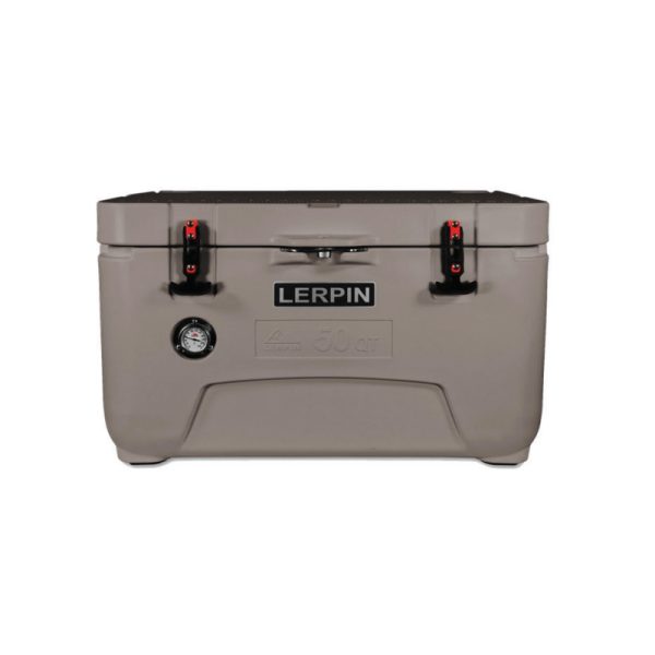 Lerpin Thermometer Cooler Box 2017 50L Light Grey