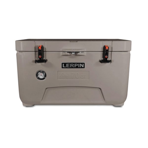 Lerpin Thermometer Cooler Box 2017 70L Light Grey