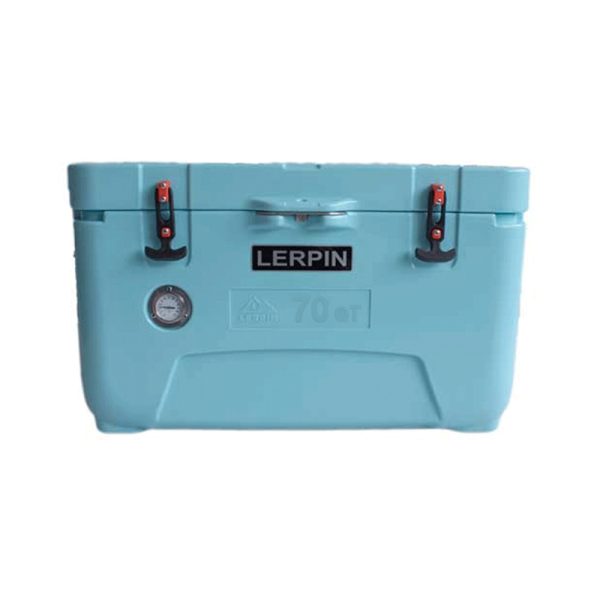 Lerpin Thermometer Cooler Box 2017 70L light blue