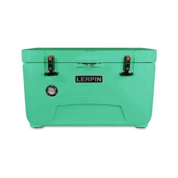 Lerpin Thermometer Cooler Box 2017 70L light green